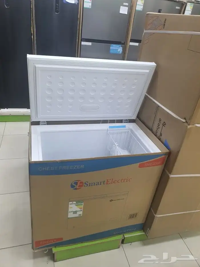 فريزر عمودي فريزر ارضي مجمد سطحي فريزرات جديده ديب فريزر قدم 6