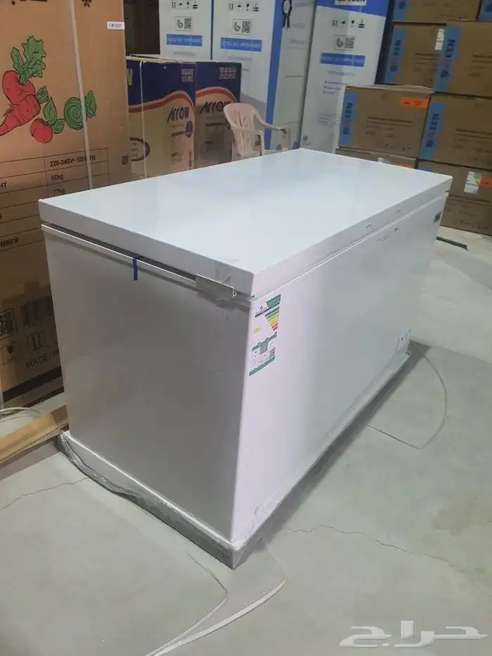فريزر عمودي فريزر ارضي مجمد سطحي فريزرات جديده ديب فريزر قدم 7