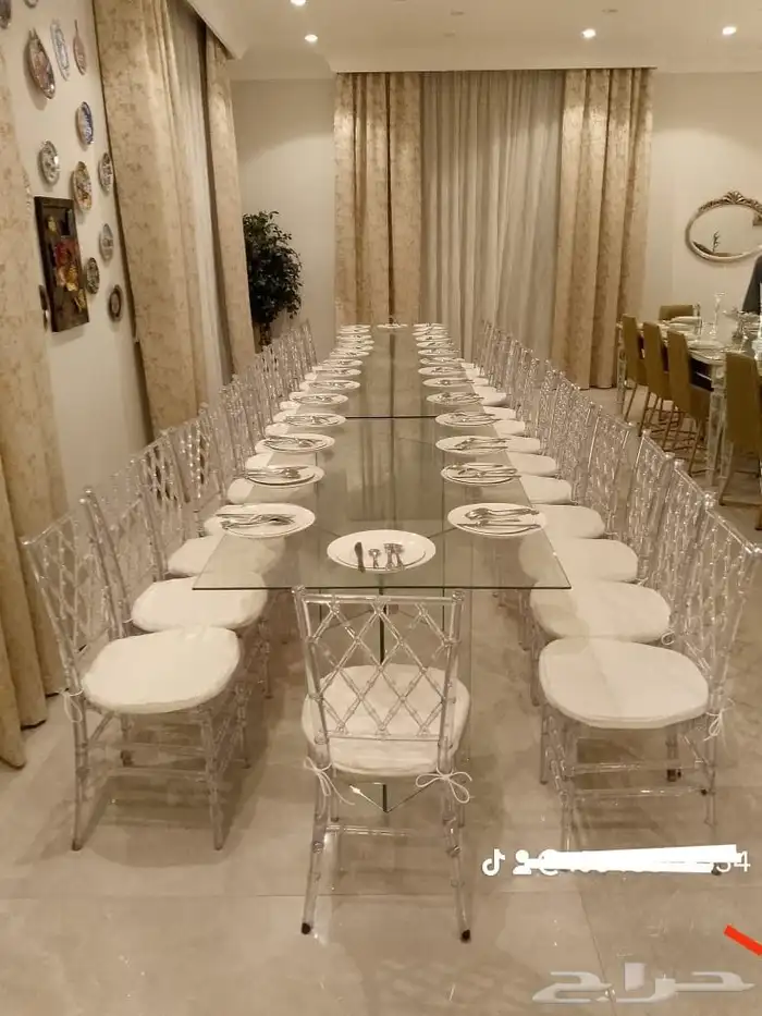 تأجير كراسي شفافه تاجير ركن ضيافه 4