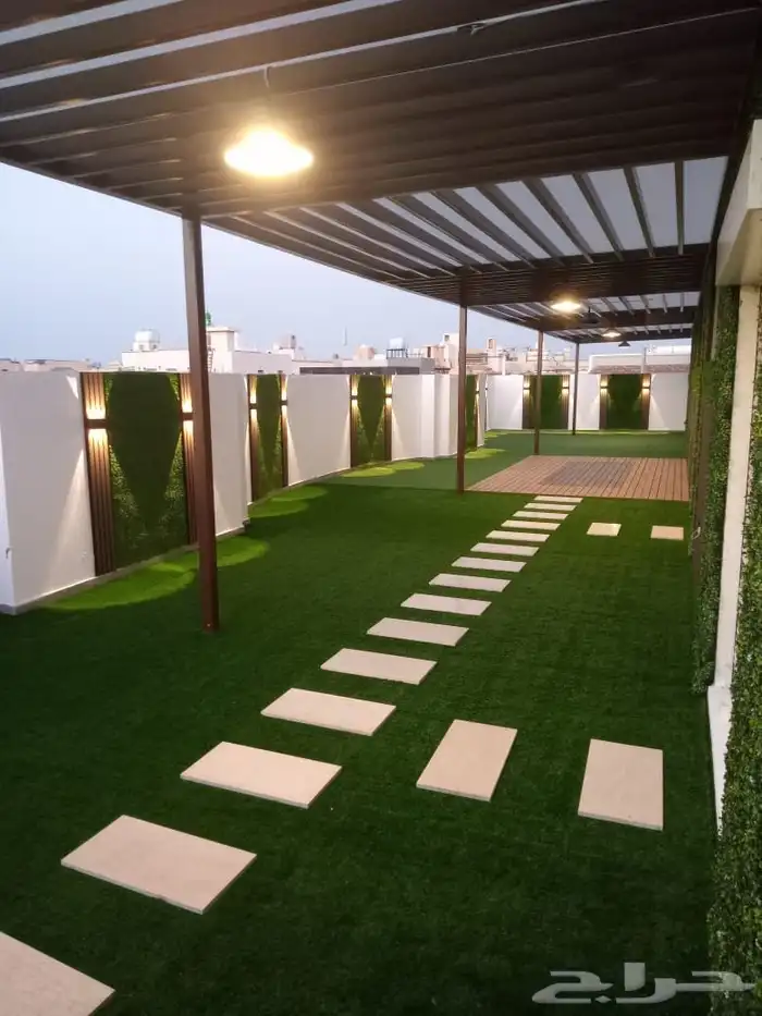 جلسات خارجية وغرف زجاجية واحواض زراعية 27