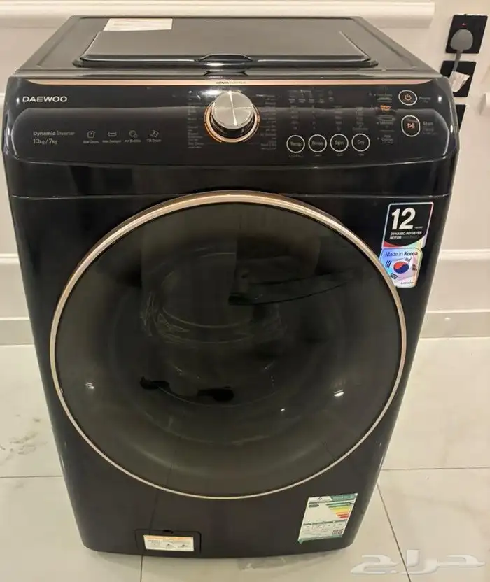 غسالة دايو 13 كيلو تجفيف حراري 100x100 3