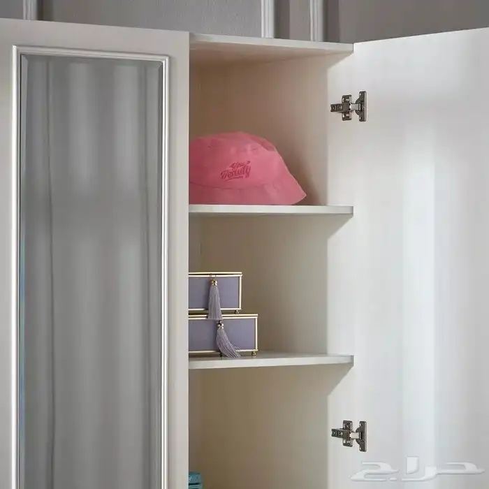 طقم غرفة نوم بناتي بسريرين جديد هوم سنتر 18