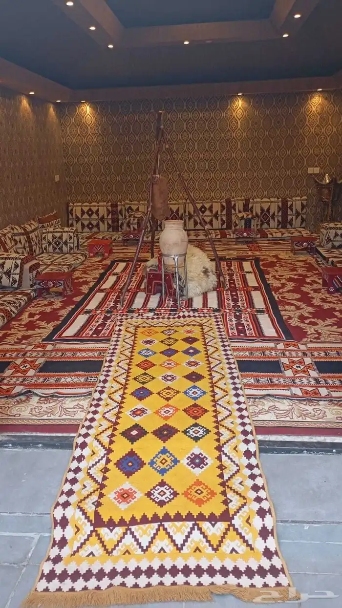 تاجير جلسات شعبيه خيم بيت شعر تاجير كرسي ملكي 14