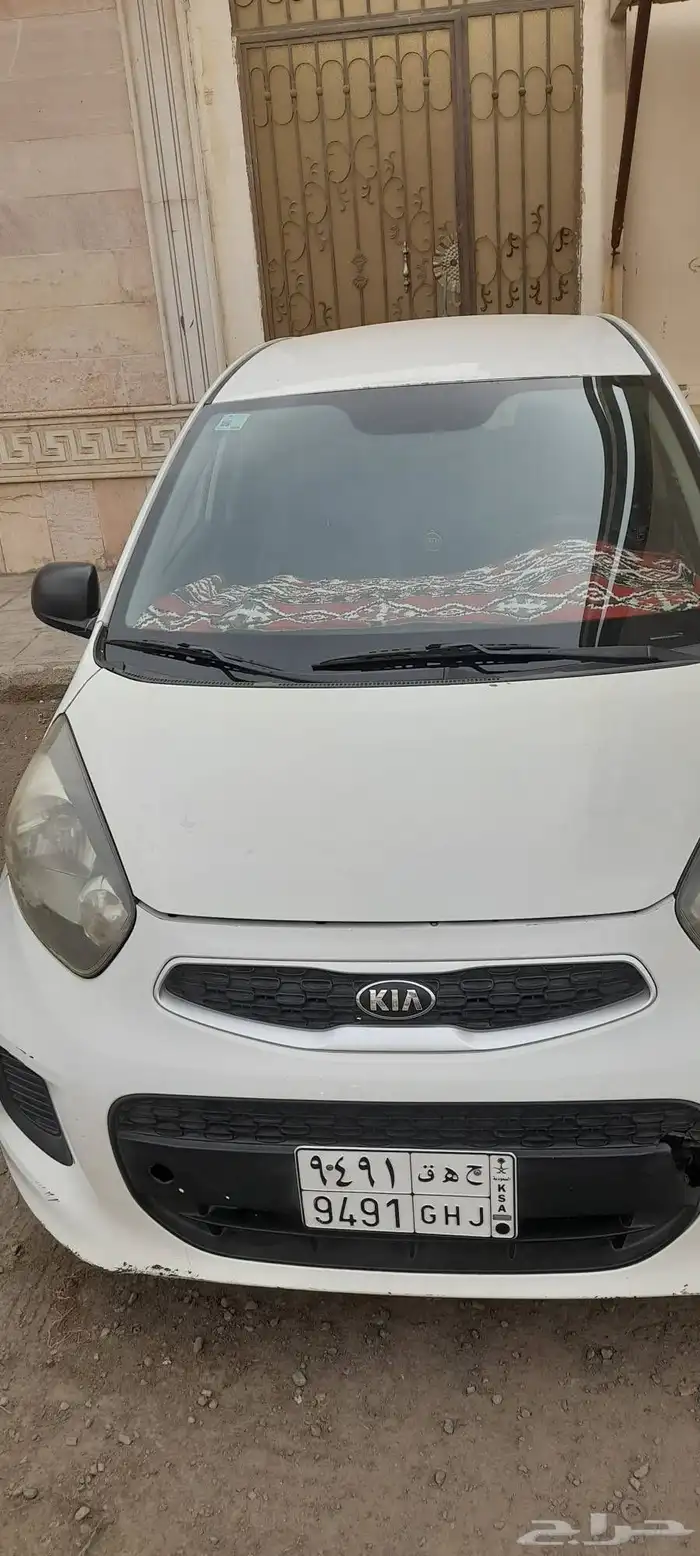 بيكانتو موديل 2016 اللون ابيض مشي في حدود 200 الف غير عادي 1