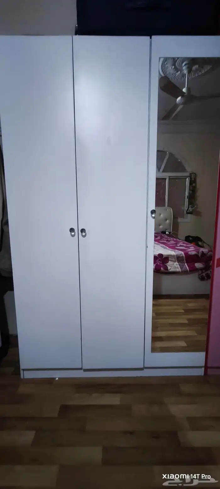 دولاب و سرير نفرين نظيف على السوم 0