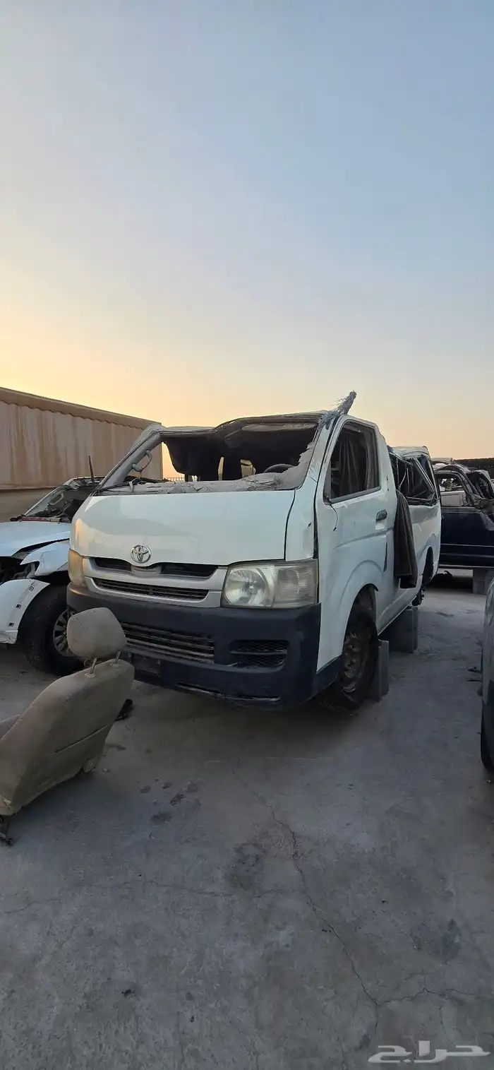 باص هايس ديزل 2012 تشليح 0