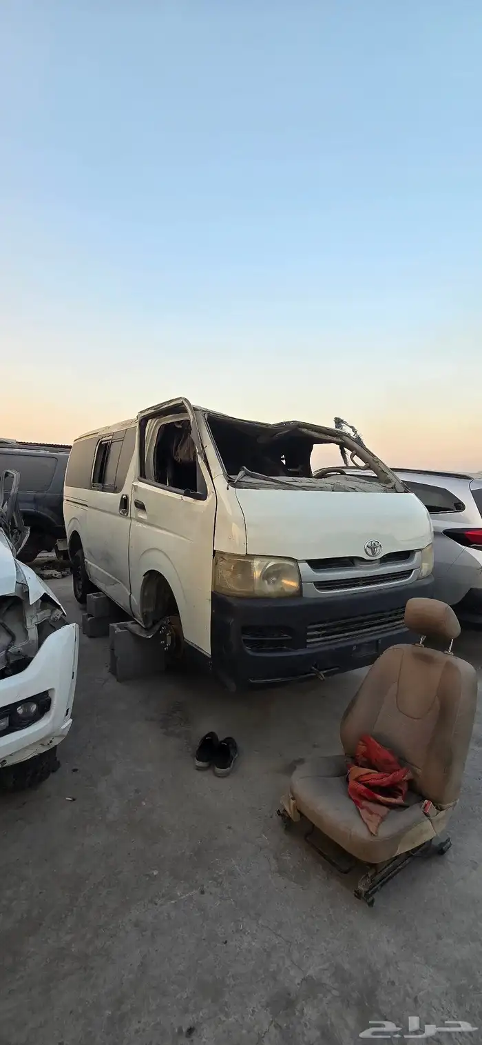 باص هايس ديزل 2012 تشليح 1