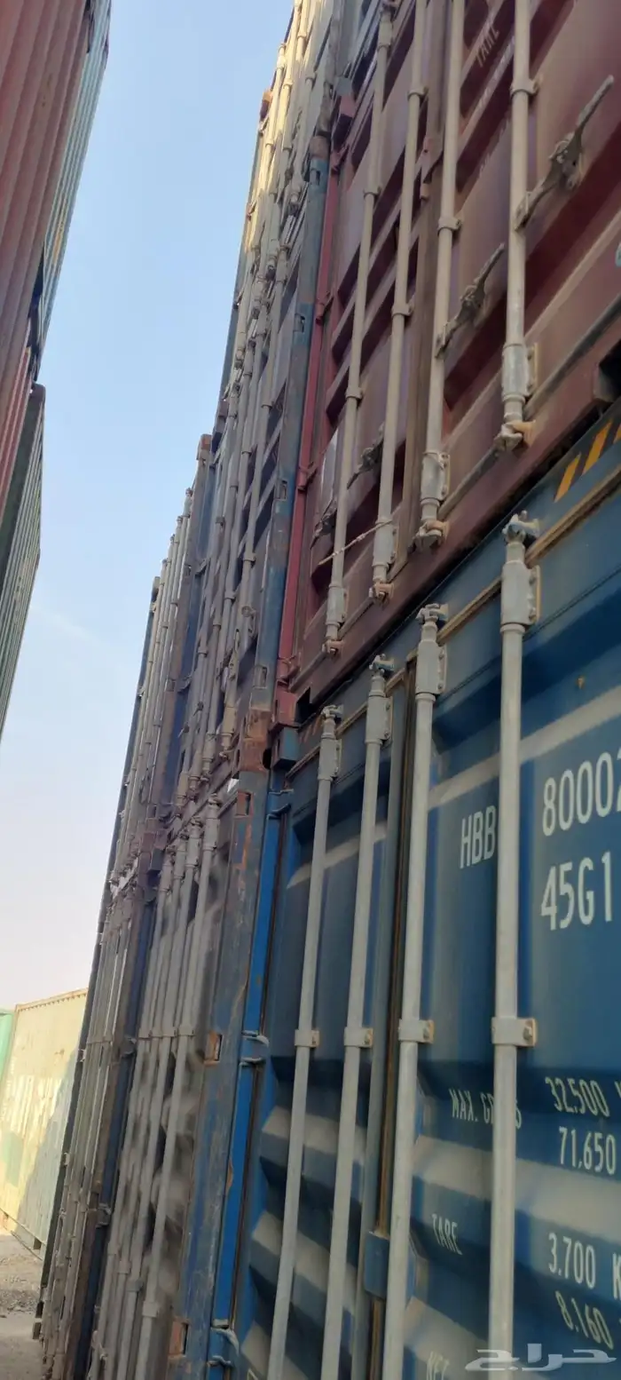 بفضل الله موجود كونتينرات 40 و 20 قدم هاي كيو 500 كونتينر 6