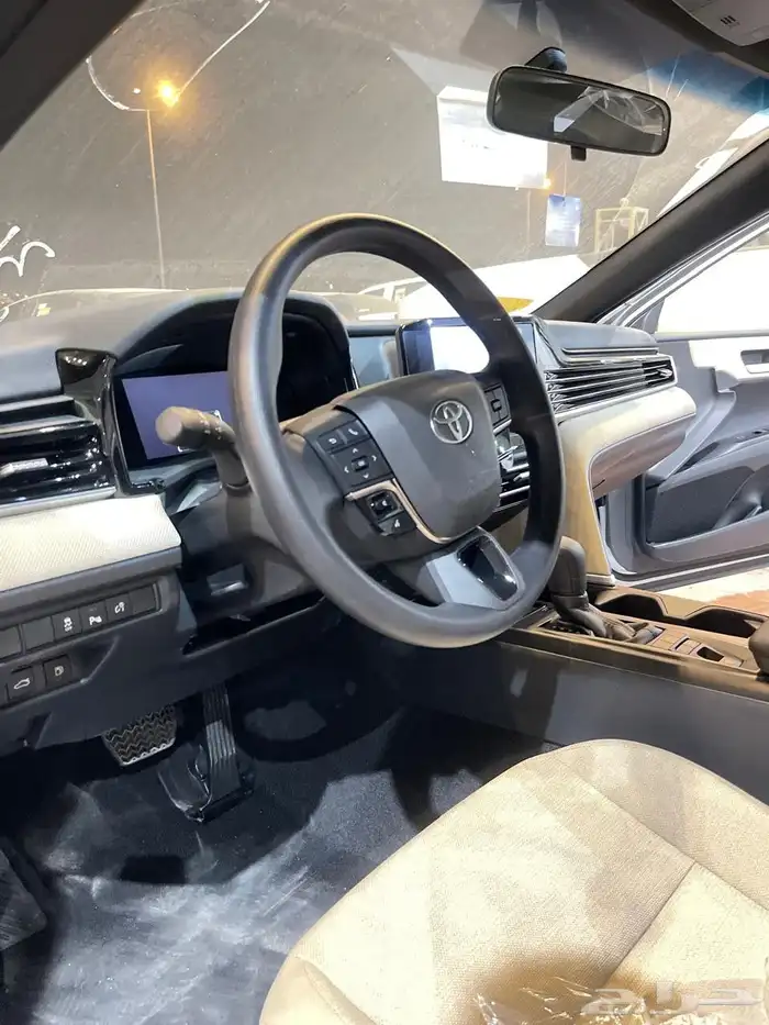 كامري 2025 E ابيض استاندر مطور   عرض خاص اقل سعر فالسوق بطاق 5