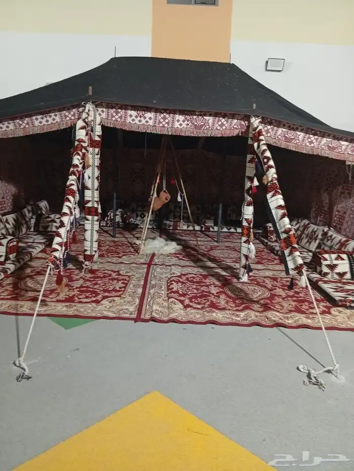 تاجير جلسات شعبيه خيم بيت شعر تاجير كرسي ملكي 27