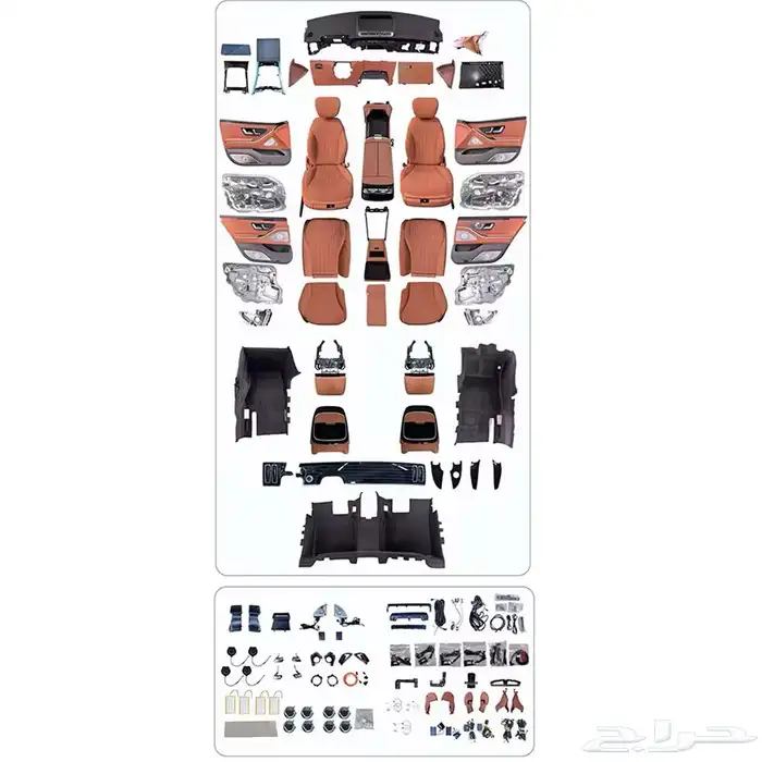 كت تحويل مرسيدس بانوراما الى جوهره 2024 خارجي و داخلي 1