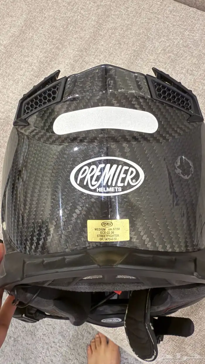 خوذة Premier فل كاربون فايبر 3