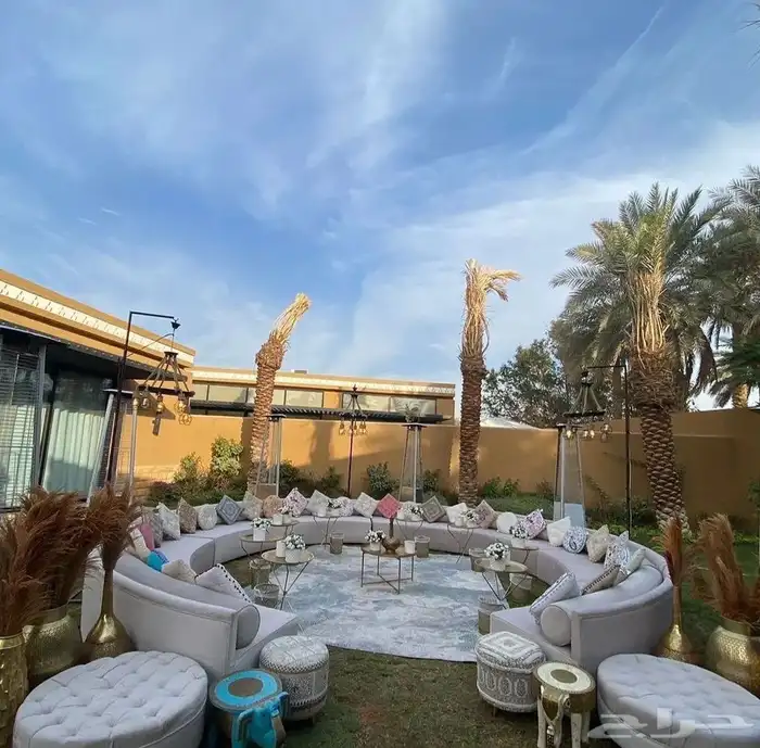 تاجير خيام اوروبيه كنب دفايات كراسي جلست حمامات متنقله كنب 7