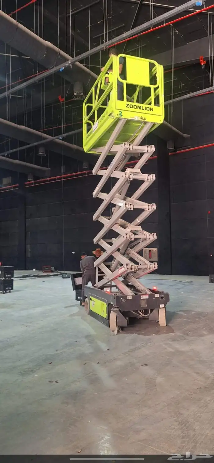 ايجار سيزر لفت مان لفت رافعه مقصيه رفع عمال تركيب اضأءت 0