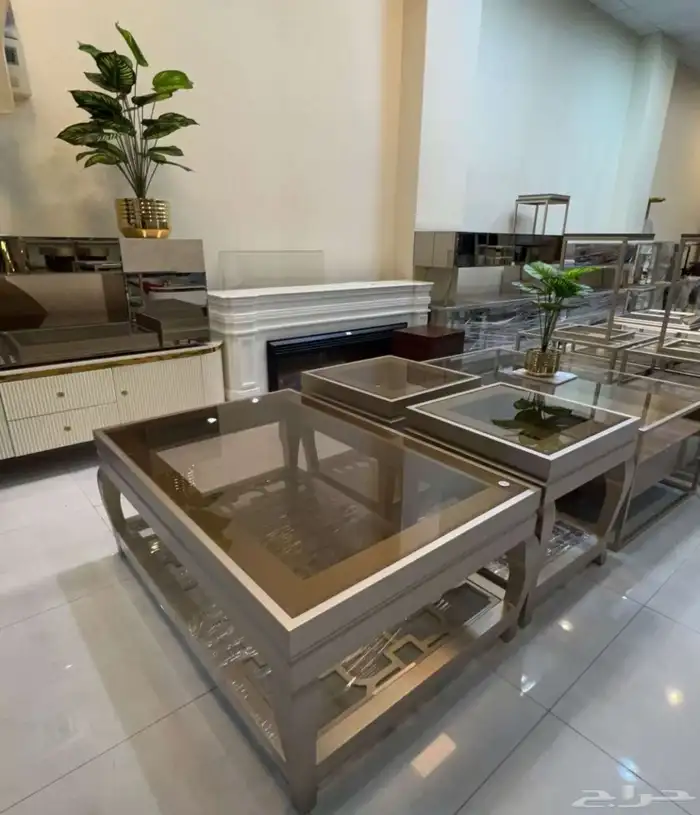 يوجدلدينا تفصيل طاولات ويوجد جاهز وطاولات طعام جاهزة تفصيل 31