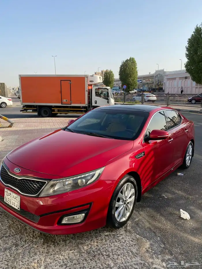 البيع كيا اوبتيما 2015 نص فل مشروط من الصدام الي الصدام 11