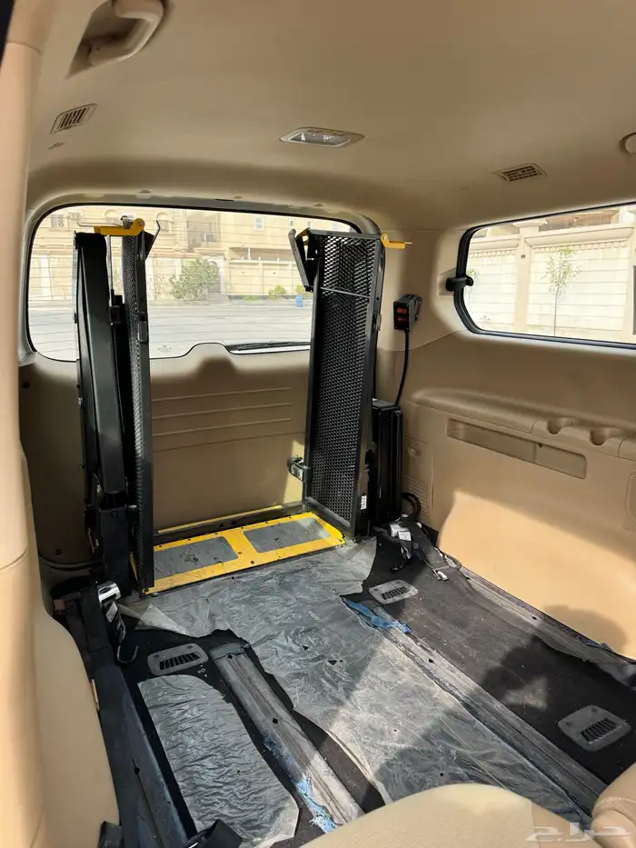 h1 2015ممشى 10 كيلو فقط مع رافعة ذوي الاحتياجات الخاصة 12