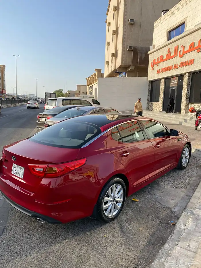 البيع كيا اوبتيما 2015 نص فل مشروط من الصدام الي الصدام 6