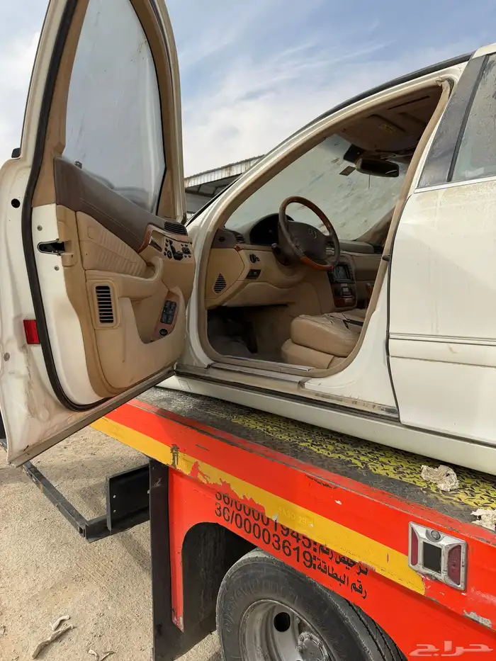 مرسيدس فاجرا 2003 تشليح قطع غيار حجم 600 3