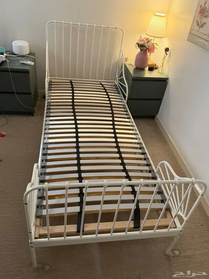 تخت مفرد مع دعم اضافي ايكيا 2