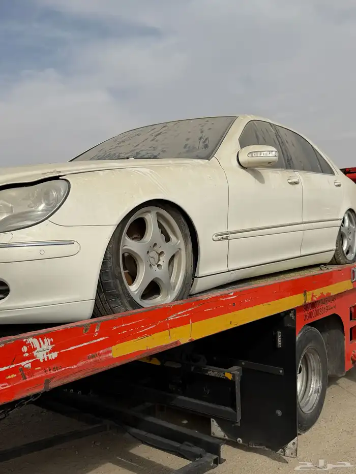 مرسيدس فاجرا 2003 تشليح قطع غيار حجم 600 2