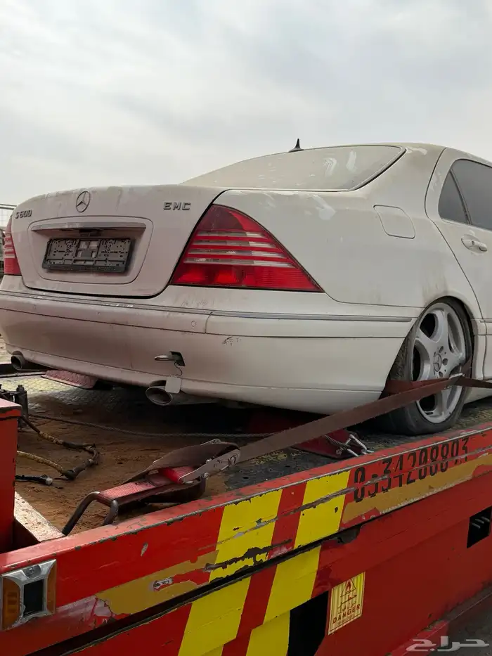 مرسيدس فاجرا 2003 تشليح قطع غيار حجم 600 6