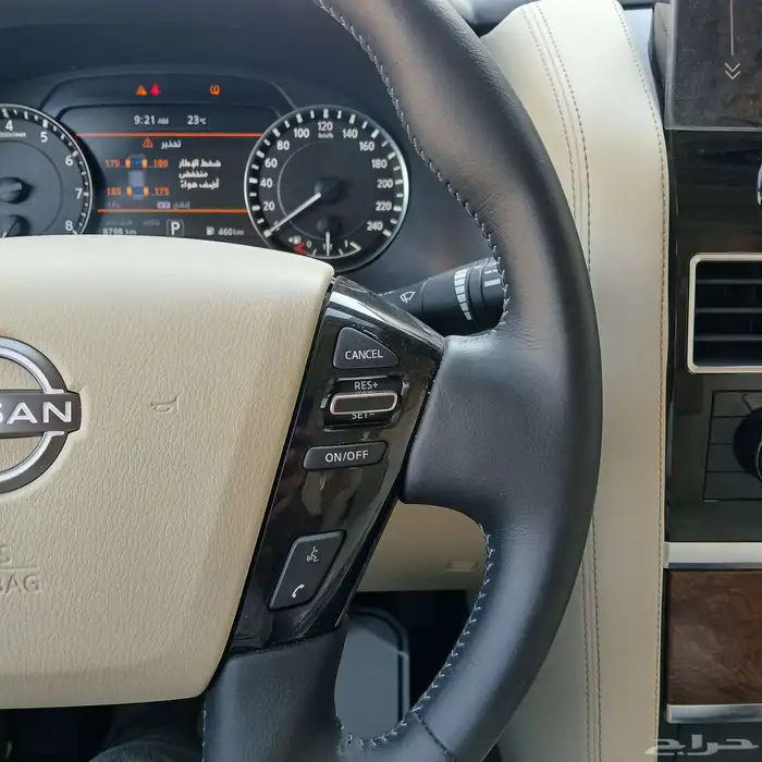 نيسان باترول 2023 سعودي SE2 شبه الجديد - ماشى 8 الاف 26