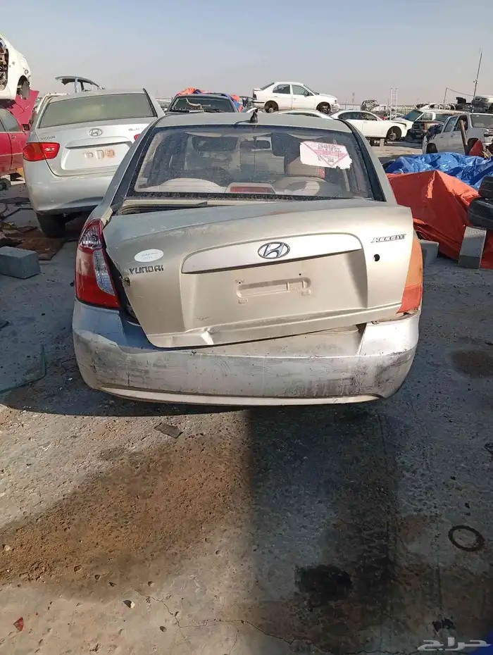 سياره هونداي اكسنت موديل 2008 جير اوتوماتيك دبدوب قطع غيار 0