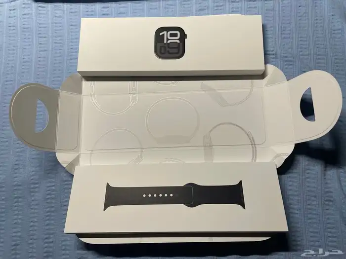 ساعة ابل اصدار 10 اسود 5