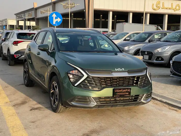 كيا سوبرتاج موديل 2023 نظيف للمستخدم ( زيتي فضي ابيض) 0