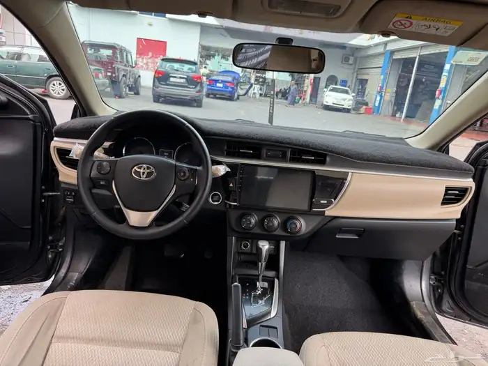 تويوتا كورولا 2016 فل كامل بدون فتحته سقف 23