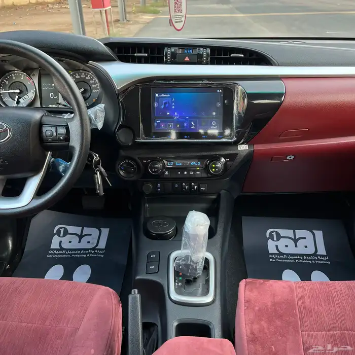 هايلكس 2024 ديزل محرك 2800 قير تماتيك بحالة الوكالة . 42