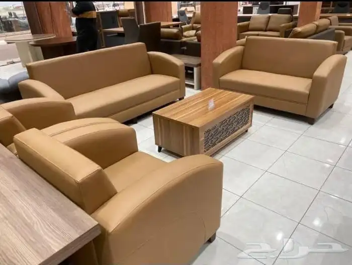 كنب طقم كامل أمريكي طقم كامل ملكي طقم كامل سيني 11