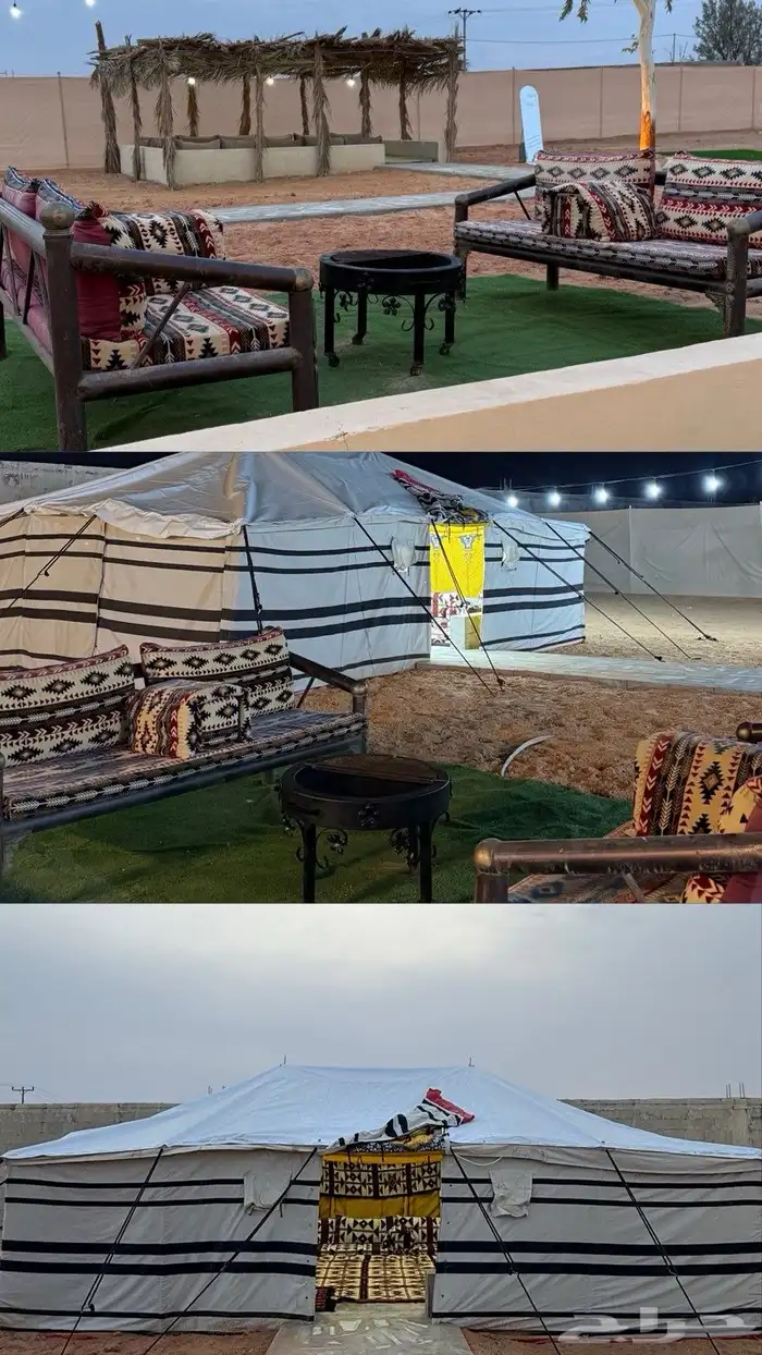مخيم للايجار مع توفر خيل عند الطلب 1