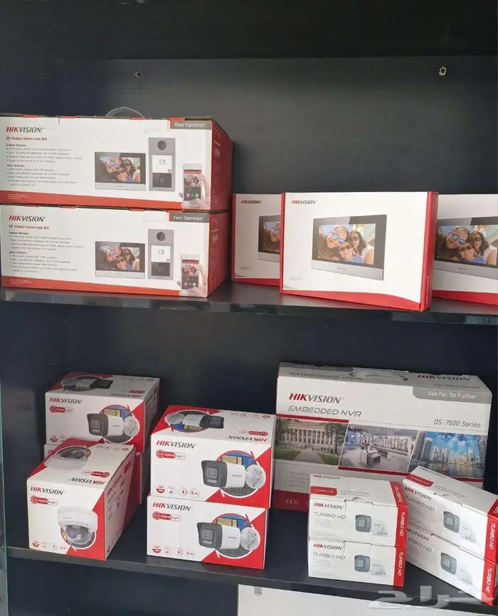 كاميرات مراقبه و انتركم مرئي و صوتي توريد و تركيب و صيانه 0