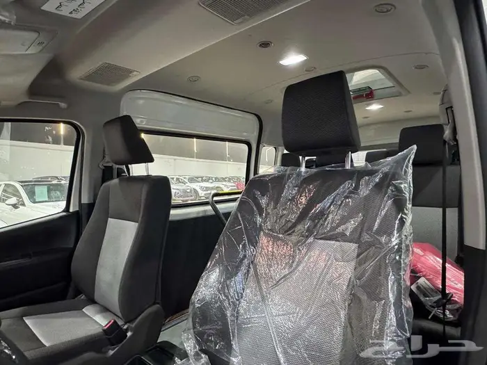 باص تويوتا هايس ركاب ديزل سقف مرتفع موديل 2026 عرض للشركات 12