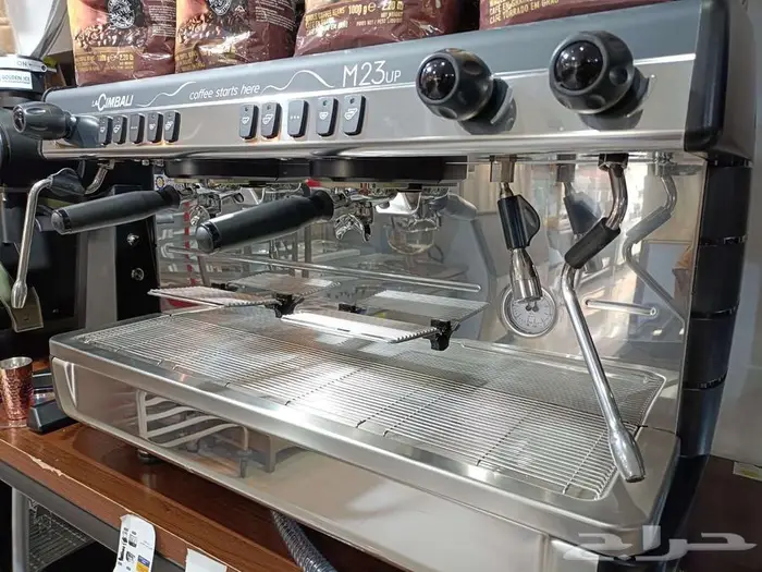 ماكينة قهوة لاشمبالي 2 جروب أسود M23 4