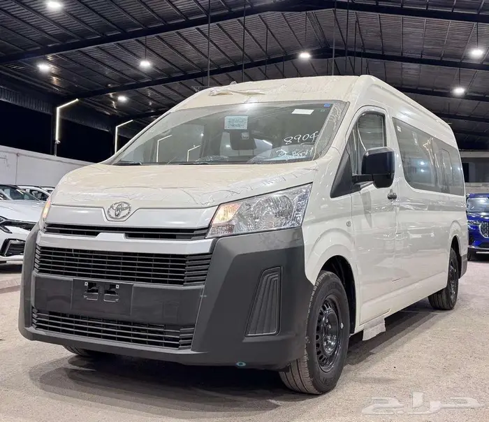 باص تويوتا هايس ركاب ديزل سقف مرتفع موديل 2026 عرض للشركات 0