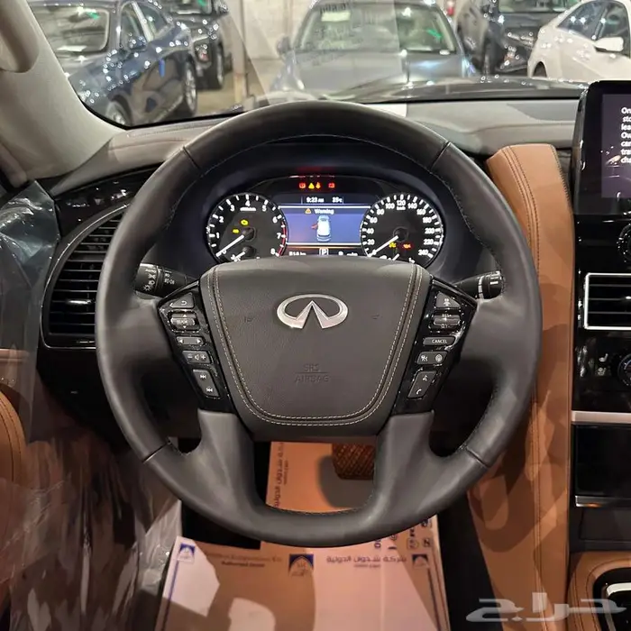 انفنتي QX80 برو اكتيف بلاك اديشن 2024 8