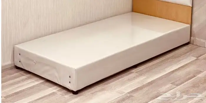 سرير بوكس خشب جلد جديد متوفر 4 الوان 1