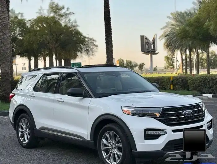 اكسبلورر xlt فل بفتحه سقف ومقاعد جلد 0