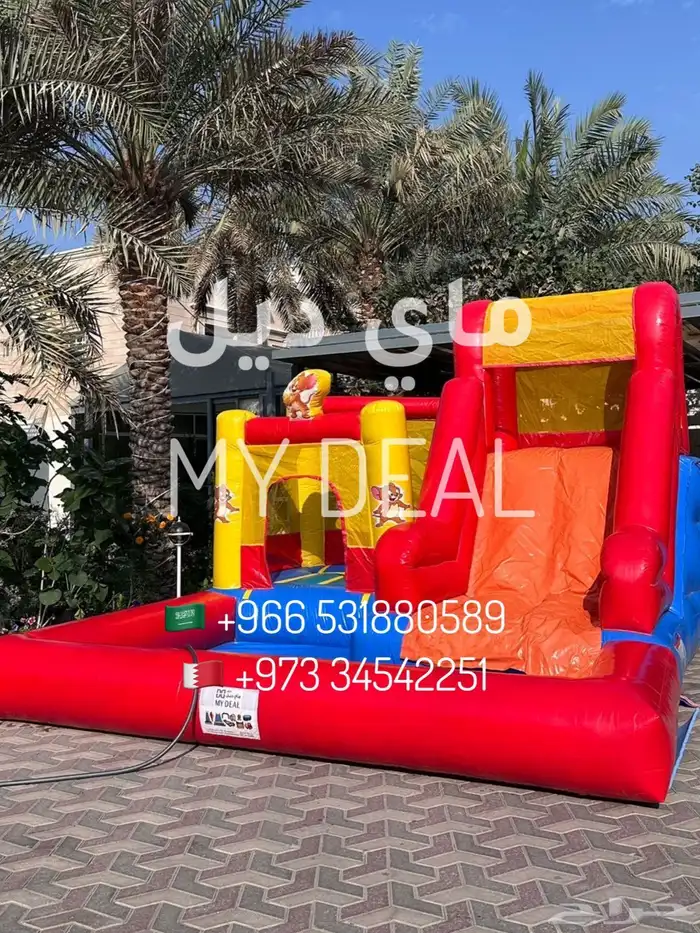 نطيطات وزحاليق وملاعب صابونية وترامبولين بجودة عالية 9