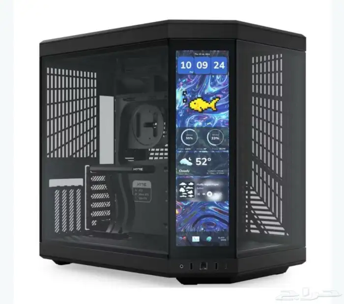 Hyte Y70 case touch   كيس hyte y70   بشاشة   جديد ما انتفح 0