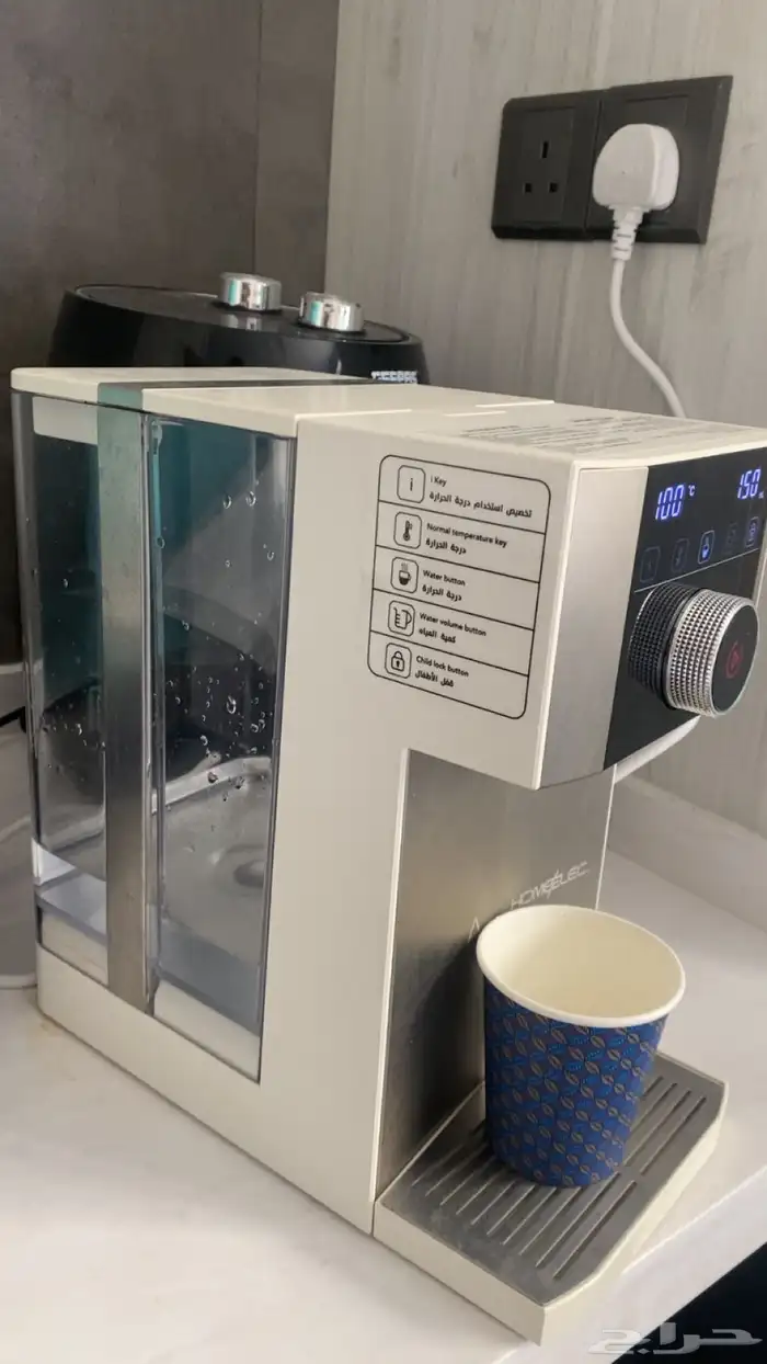 غلاية ماء فورية مع التحكم بدرجة الحرارة 2