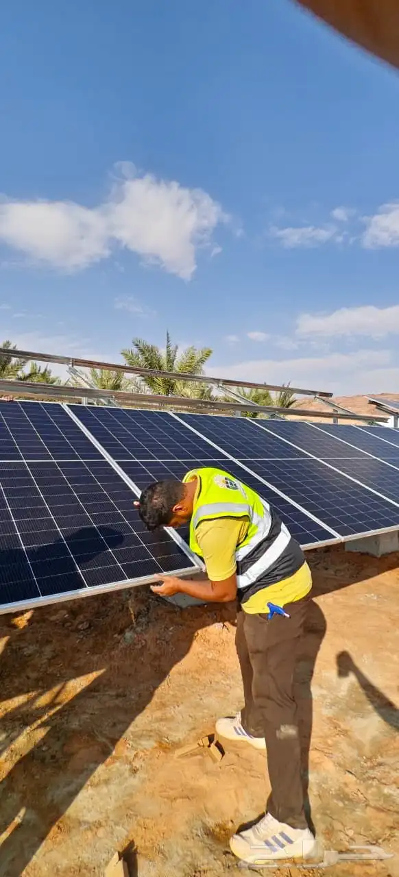 تركيب كامل لمحطات الطاقة الشمسية 6