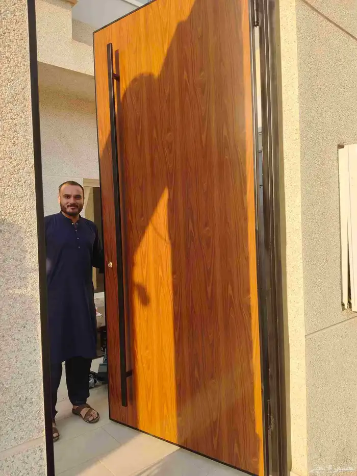 ابواب كلادينج ابواب المنيوم دبل زجاج شبابيك المنيوم دبل زجاج 1