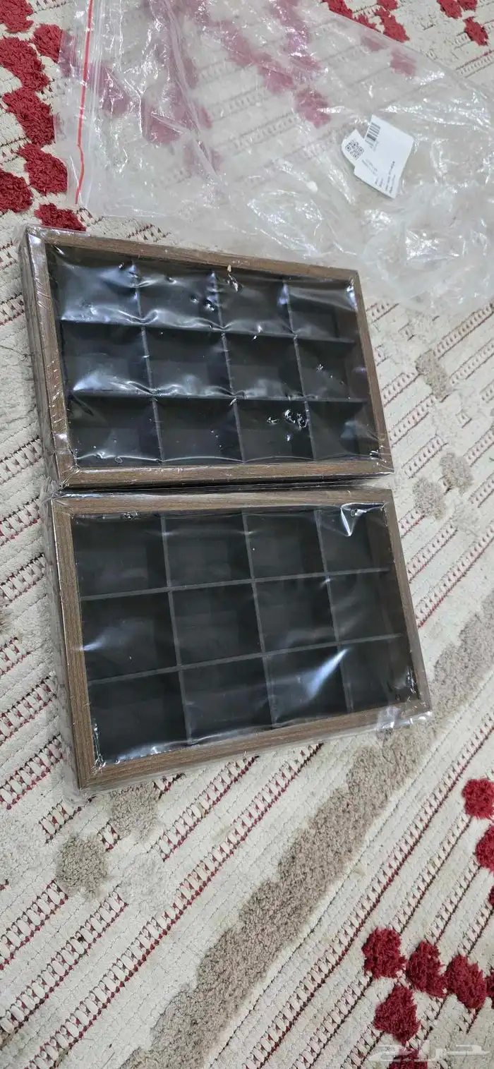 منظم اكسسوارات باطراف خشب 5