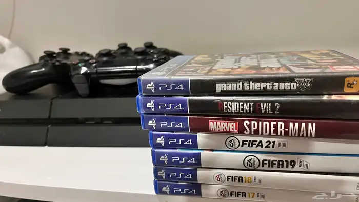 بلاستيشن 4 -نظيف جدا يعمل بكفاءة عالية - 1 تيرابايت 2