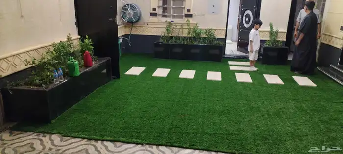 تنسيق حدائق ديكورات تحت الدرج 4