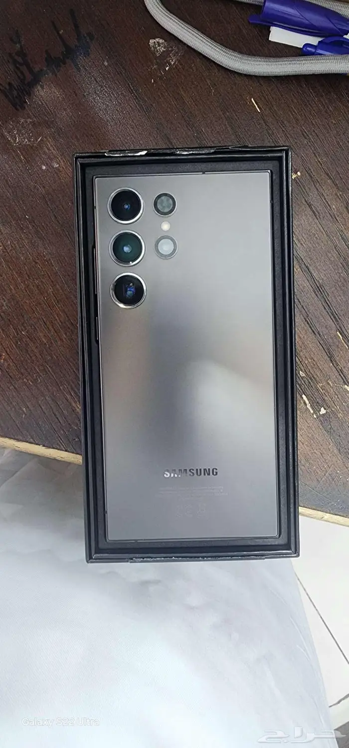 جلاكسي S24 التراء نظيف اخو الجديد بكرتونه 256 قيقا 0